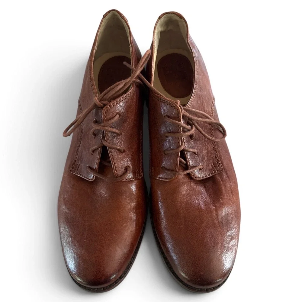 Frye interior heel upper